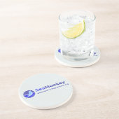 SeaMonkey-project - Verticale Logo Zandsteen Onderzetter (Zijkant)