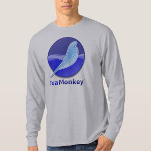 SeaMonkey Tekst Logo T-shirt