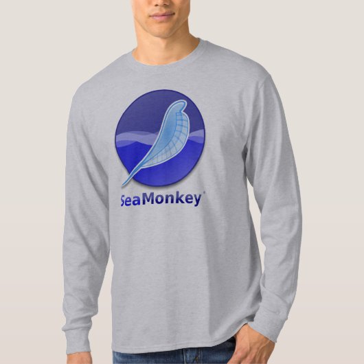SeaMonkey Tekst Logo T-shirt (Voorkant)