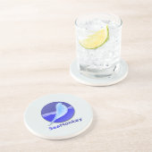 SeaMonkey Text Logo Zandsteen Onderzetter (Zijkant)