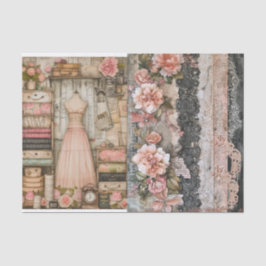 Seamstress 2 Decoupage Tissue Papier