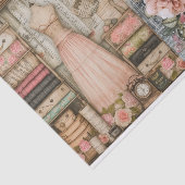  Seamstress 2 Decoupage Tissue Papier (Detail)