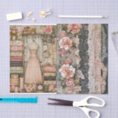  Seamstress 2 Decoupage Tissue Papier (Craft)