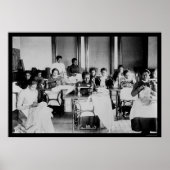 Seamstress African American 1900 Poster (Voorkant)