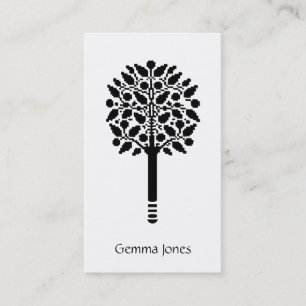 Seamstress borduurwerk visitekaartje