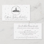 Seamstress Boutique Tailor Shop Cute Hanger Visitekaartje (Voorkant / Achterkant)