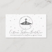Seamstress Boutique Tailor Shop Cute Hanger Visitekaartje (Voorkant)