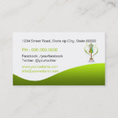 Seamstress business card visitekaartje (Achterkant)