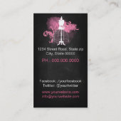 Seamstress business card visitekaartje (Achterkant)