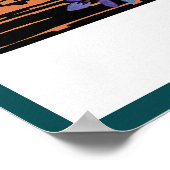 Seamstress-container voor naadloos naaien en naaie poster (Hoek)