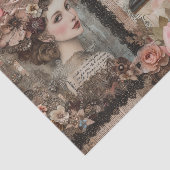  Seamstress Decoupage Journal Tissue Paper Tissuepapier (Detail)