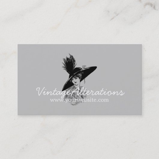  Seamstress Designer Visitekaartje (Voorkant)