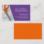 Seamstress \ Dress Maker Visitekaartje (Voorkant / Achterkant)