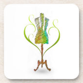 Seamstress-mannequin/Dressmaker Mannequin Bier Onderzetter (Voorkant)