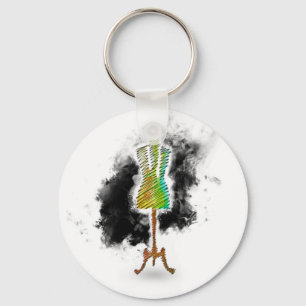 Seamstress-mannequin/Dressmaker Mannequin Sleutelhanger