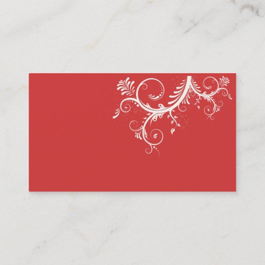 Seamstress Mannequin Mannequin Visitekaartje (Achterkant)