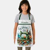 Seamstress-naaimachines Personaliseer naaiwerk Schort (Insitu)