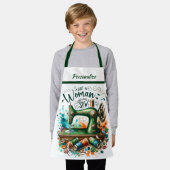 Seamstress-naaimachines Personaliseer naaiwerk Schort (Gedragen)