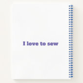 Seamstress Notitieboek (Achterkant)