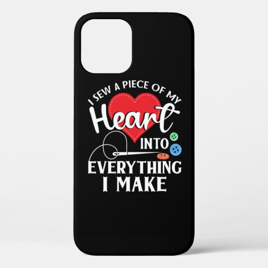 Seamstress Quilting Knitting Case-Mate iPhone Case (Achterkant)