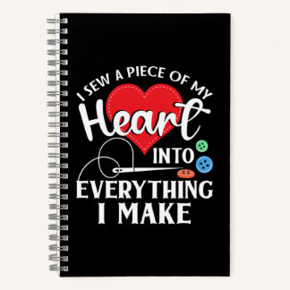 Seamstress Quilting Knitting Notitieboek