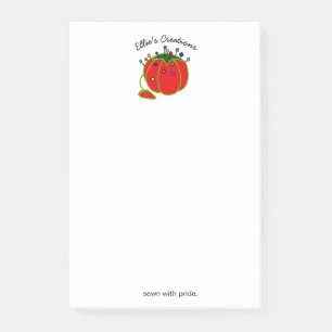 Seamstress Red Pin Cushion Seamstress Post-it® Notes