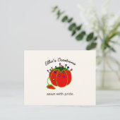 Seamstress Red Pin kussen Seamstress not Postcar Briefkaart (Staand voorkant)