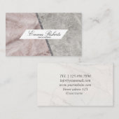Seamstress Roze grijs Visitekaartje (Voorkant / Achterkant)