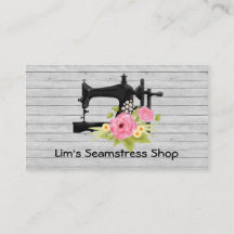 Seamstress Shop Visitekaartje