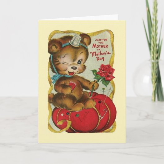  Seamstress Stitcher Moederdag Card Kaart (Voorkant)