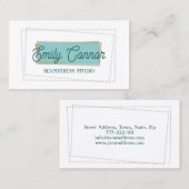 Seamstress Studio Graphic Design Visitekaartje (Voorkant / Achterkant)