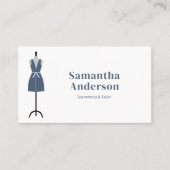 Seamstress - Tailor - Eenvoudig Visitekaartje (Voorkant)