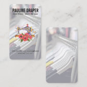 Seamstress | Tailor | Vintage Sewing Machine Visitekaartje (Voorkant / Achterkant)