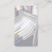 Seamstress | Tailor | Vintage Sewing Machine Visitekaartje (Achterkant)