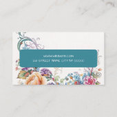 Seamstress Tailoring business card  Visitekaartje (Achterkant)