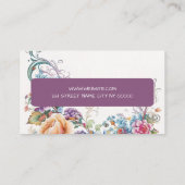 Seamstress Tailoring business card Visitekaartje (Achterkant)