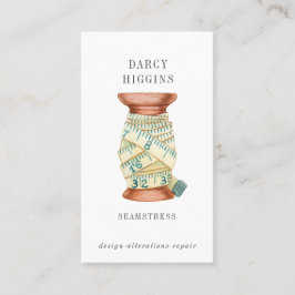 Seamstress tapeband voor tapebedrijf Ca Visitekaartje