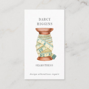 Seamstress tapeband voor tapebedrijf Ca Visitekaartje