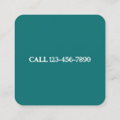 Seamstress Visitekaartje (Achterkant)