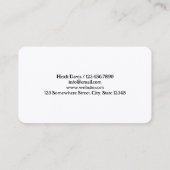 Seamstress Visitekaartje (Achterkant)
