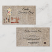  Seamstress Visitekaartje (Voorkant / Achterkant)