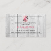 Seamstress-Visitekaartje met eigen naad-dressmaker Visitekaartje (Achterkant)