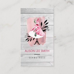 Seamstress-Visitekaartje met eigen naad-dressmaker Visitekaartje