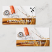 Seamstressprogramma's | Gold Fabric Visitekaartje (Voorkant / Achterkant)