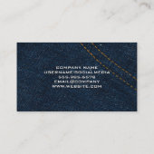 Seamstressprogramma's | Jean Pants Visitekaartje (Achterkant)