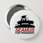 Seamus voor President.png Ronde Button 4,0 Cm (Voorkant /achterkant)