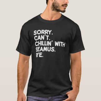 SEAMUS Voornaam Grappig Gepersonaliseerd Genaamd V T-shirt