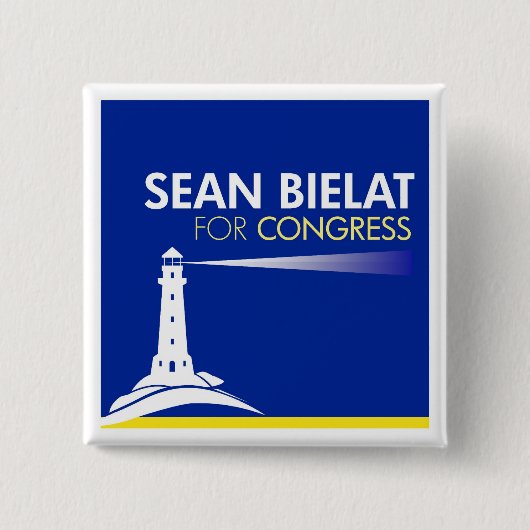 Sean Bielat voor de Button van het Congres (Voorkant)