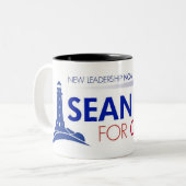 Sean Bielat voor de Mok van het Congres Two-Tone (Voorkant links)