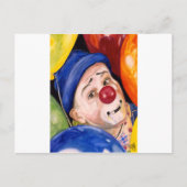 Sean Carlock Clown Briefkaart (Voorkant)